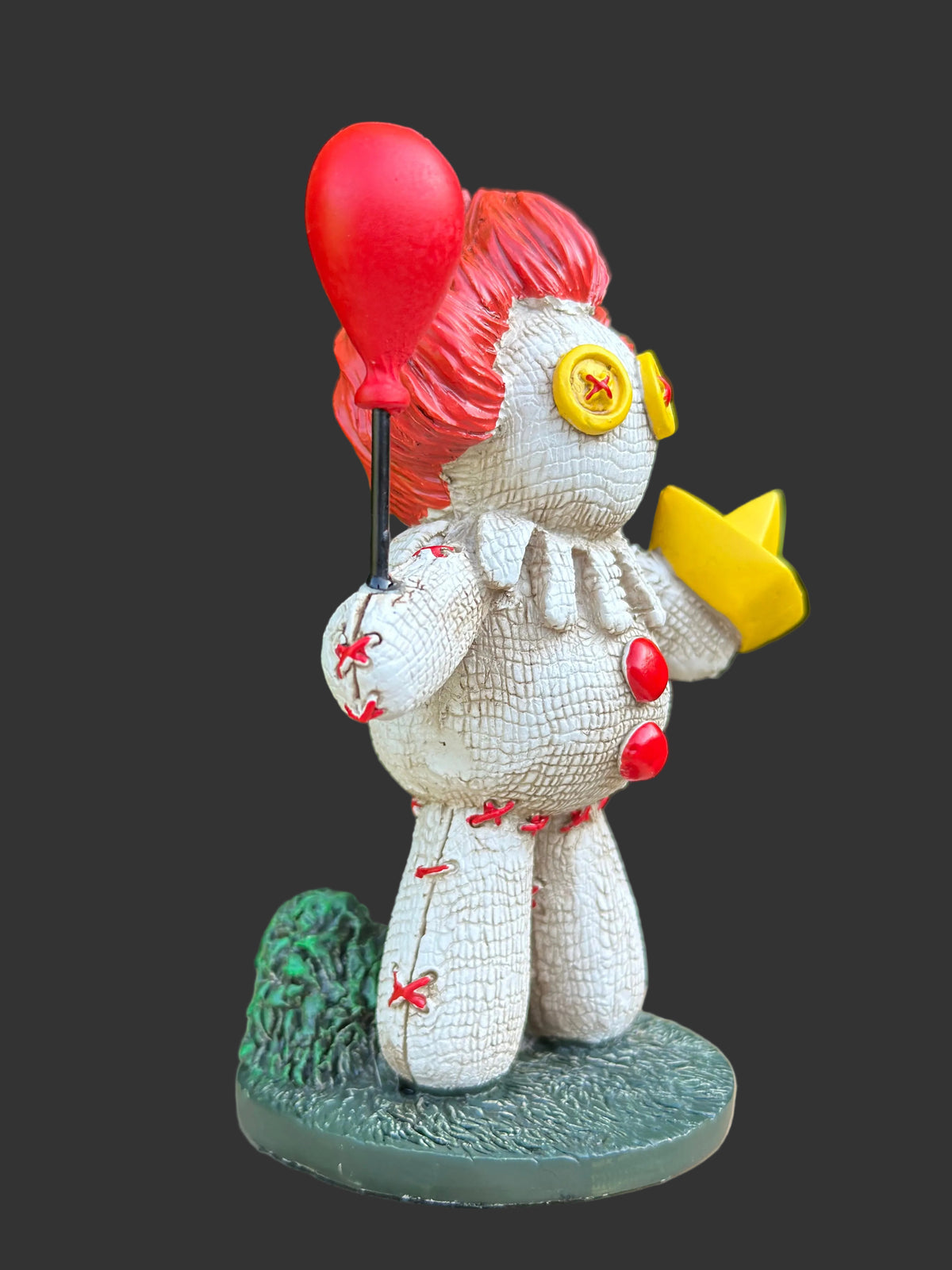 Penny Pennywise Pinhead Monster Figurine – Creepy Cute Clown Horror Collectible