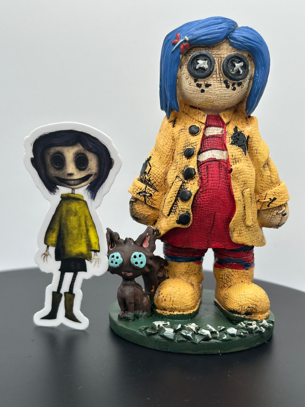 Coraline Pinhead Monster and Creeptoons Sticker Coraline Horror Gift Bundle
