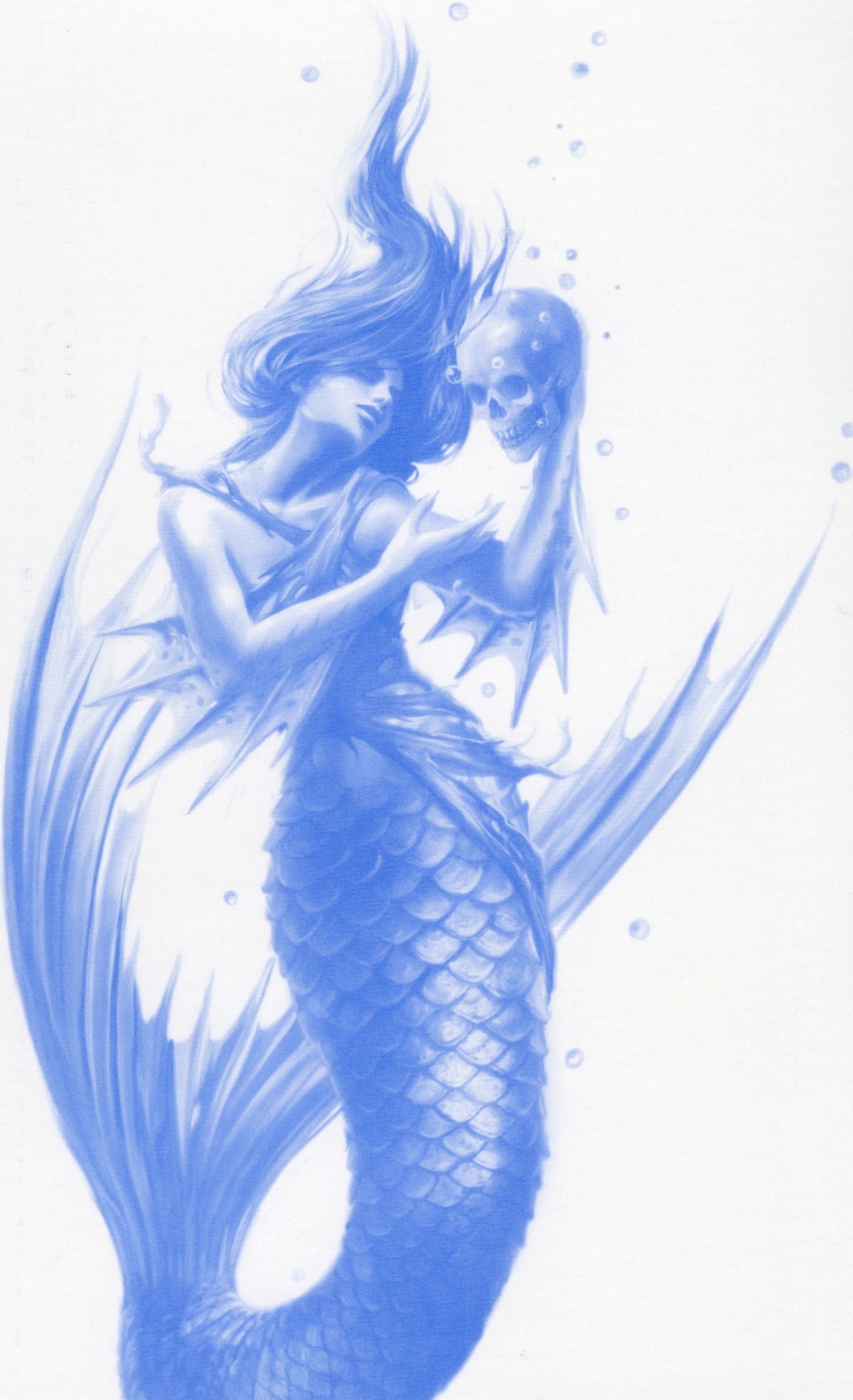 Sailor's Ruin Greeting Card – Anne Stokes Gothic Mermaid Art