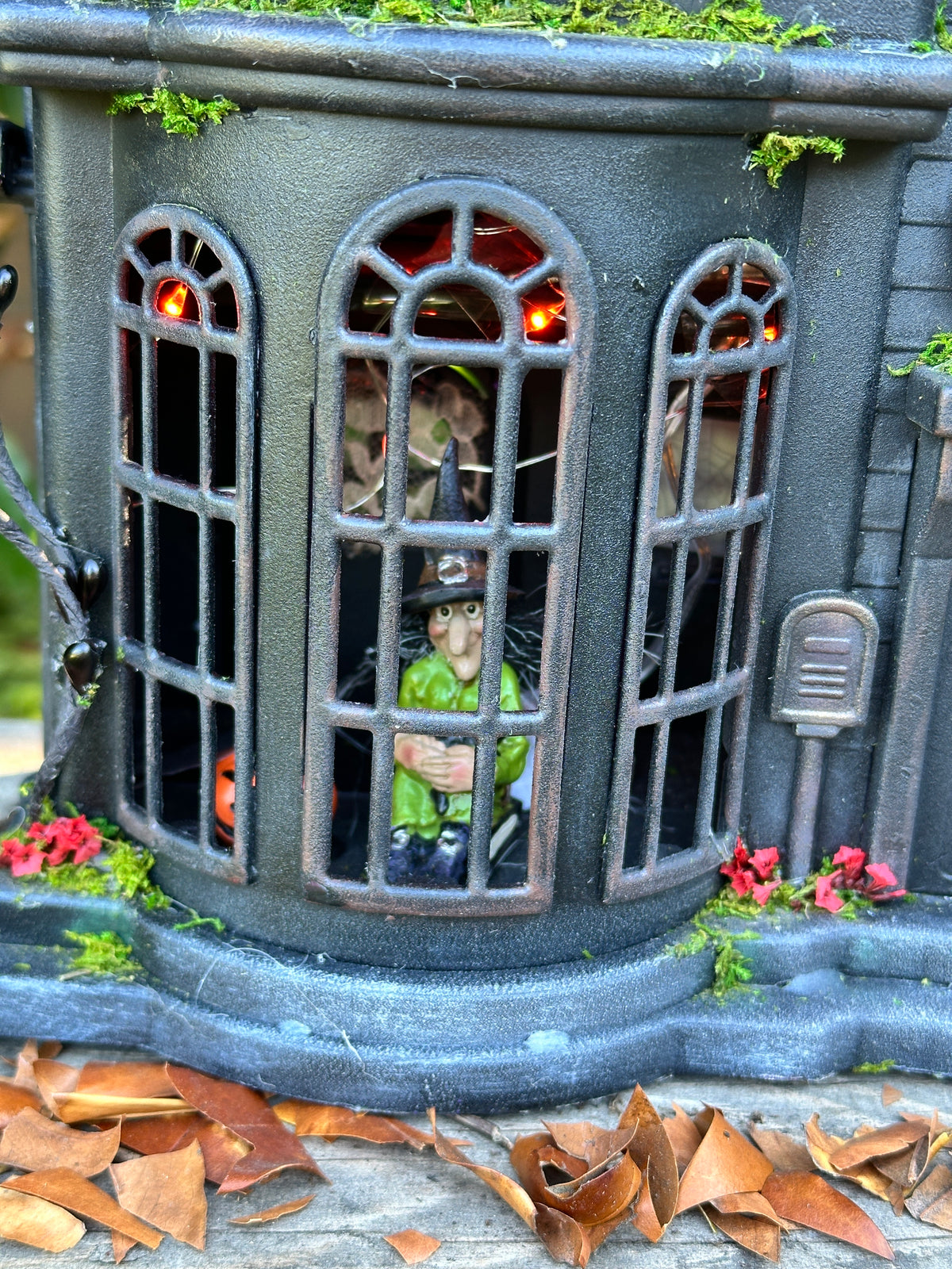 Handcrafted Haunted House Halloween Miniature