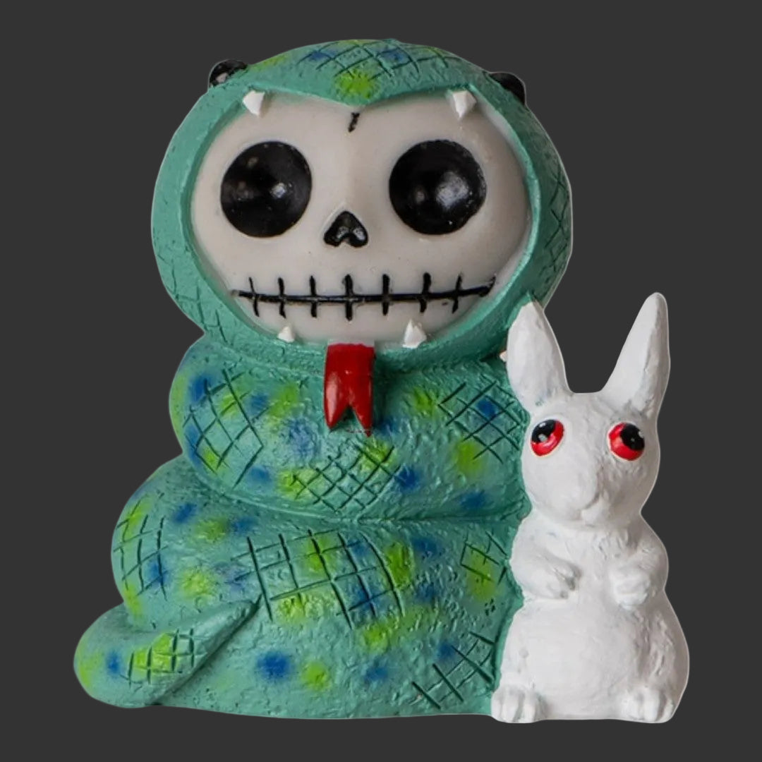 Furrybones Stevie, Creepy Cute Snake Skeleton Figurine