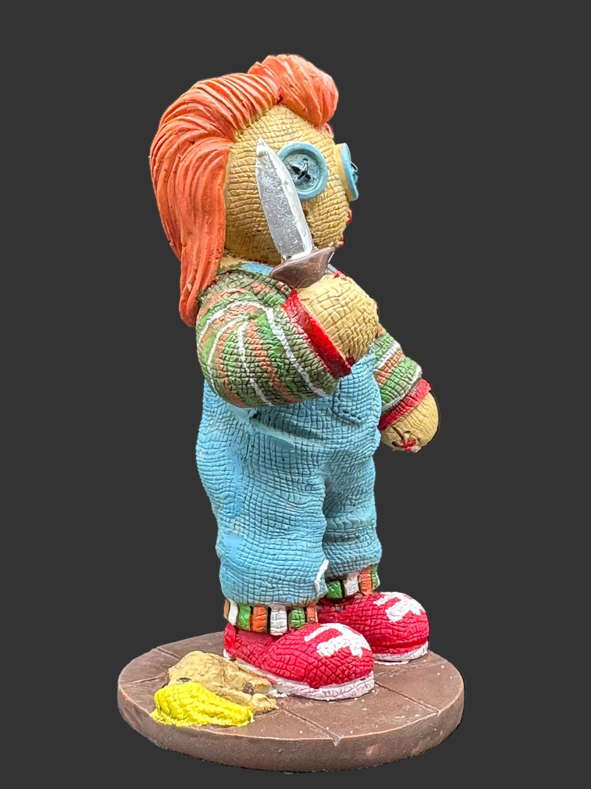 Lil Buddy Chucky Pinhead Monster, Creepy Cute Child's Play Horror Collectible