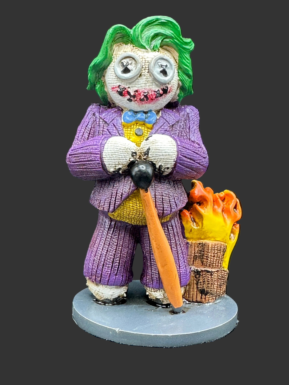 Joker Pinhead Monster, Creepy Cute Batman Villain Horror Collectible