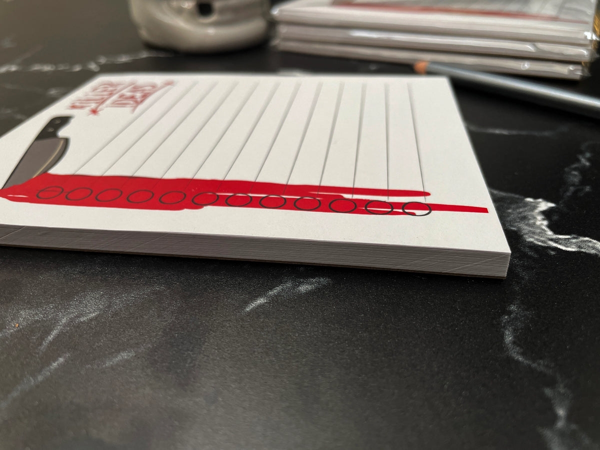 Killer Ideas Horror Notepad – Halloween Ideas & To-Do List