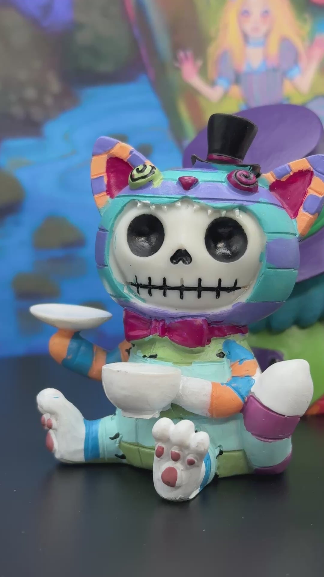 Colorful Furrybones Chesire Cat Video