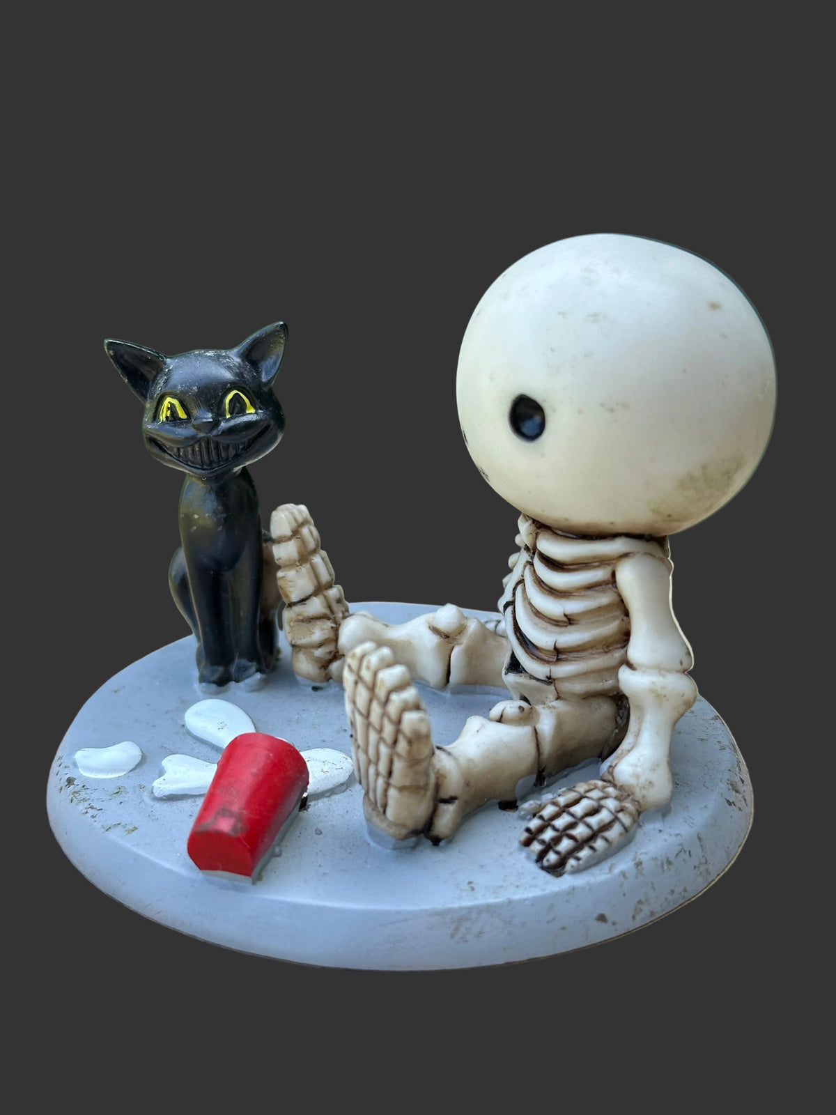 Luckyz Spilled Milk Skeleton Figurine