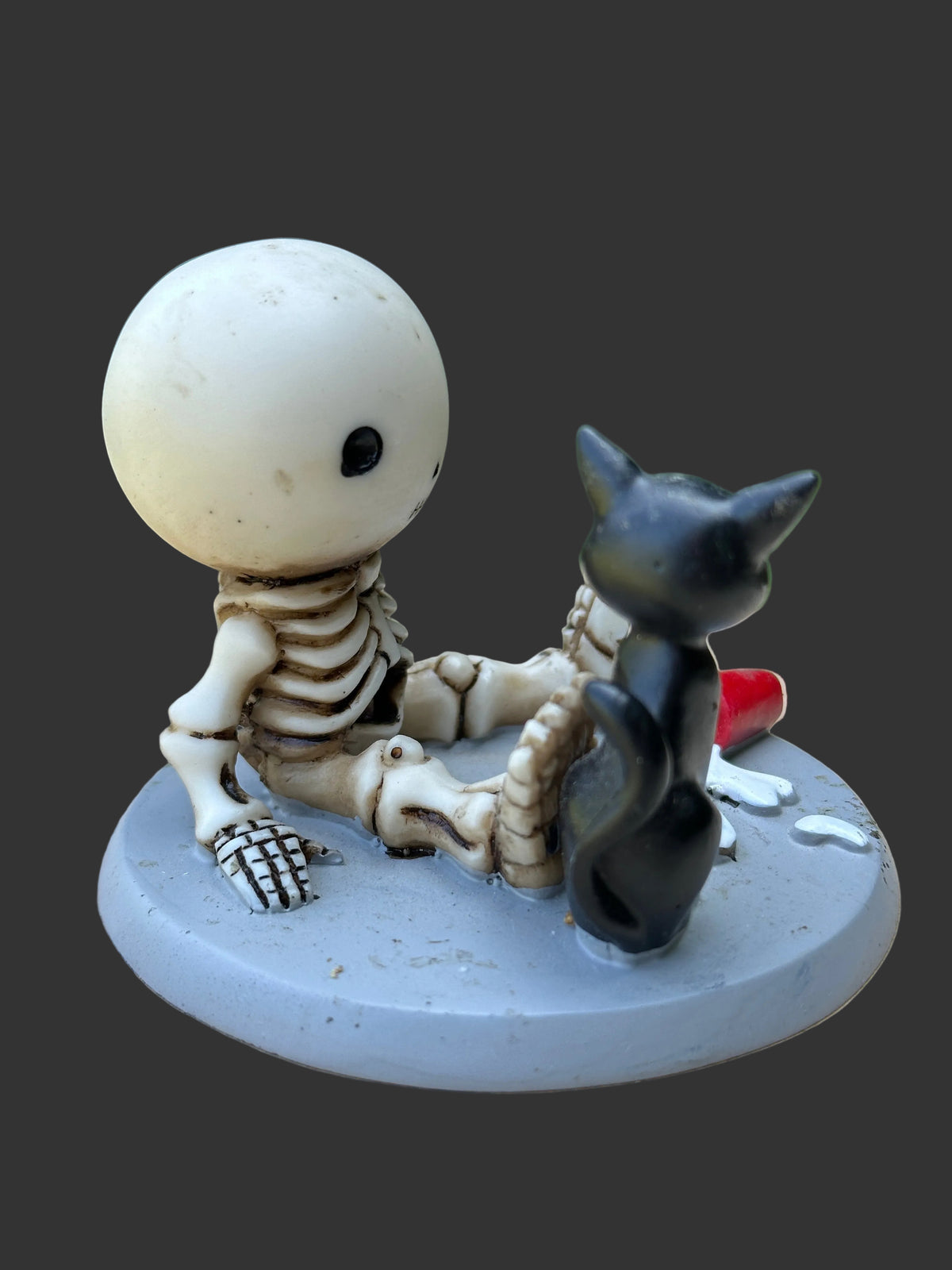 Luckyz Spilled Milk Skeleton Figurine