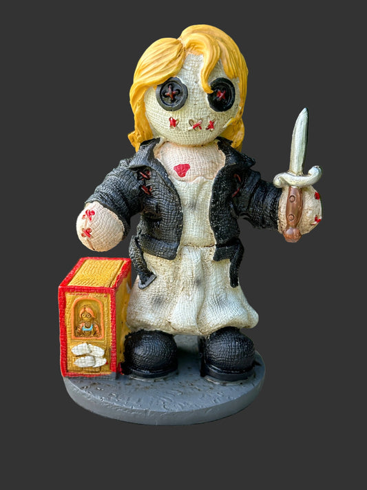 Tiffany Valentine Pinhead Monster, Bride of Chucky Horror Collectible