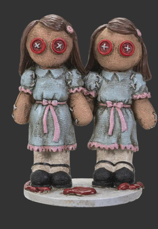 Grady Twins Pinhead Monster, Creepy Cute The Shining Horror Collectible