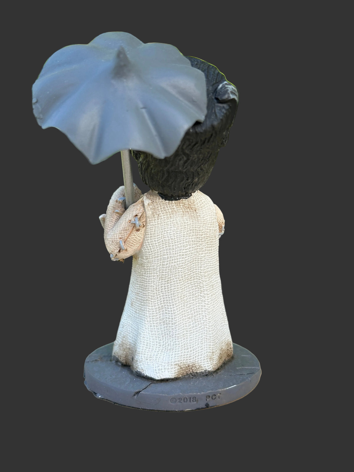 Bride of Frankenstein Pinhead Monster, Creepy Cute Gothic Horror Collectible